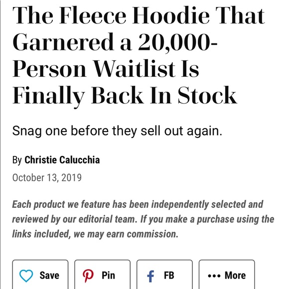 SOLD—Outdoor Voices Megafleece Hooded Jacket Sweatshirt XS EUC - Picture 8 of 15